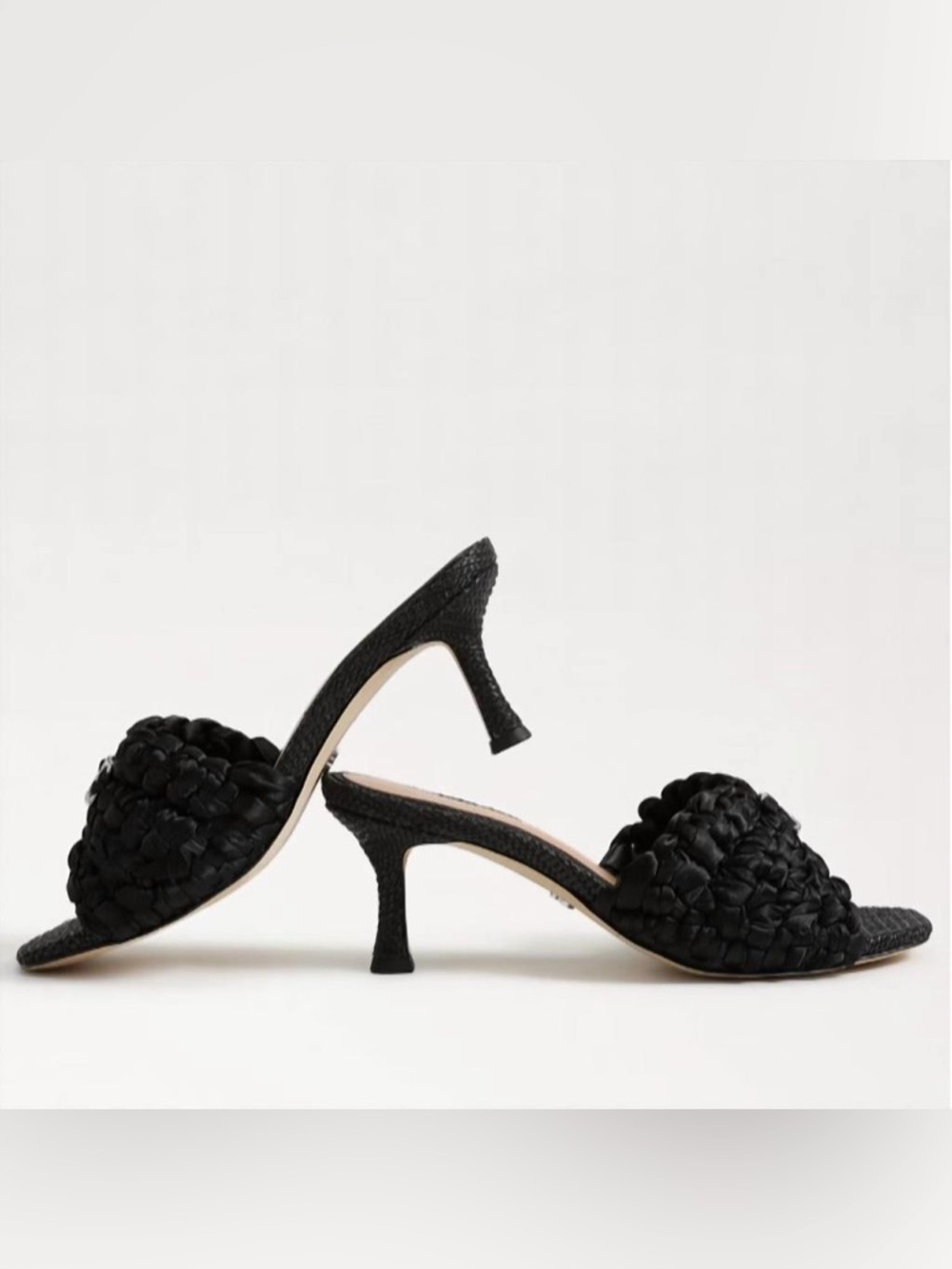SAM EDELMAN Black Paisley Dress Heeled
Sandals NWT - Picture 7 of 7